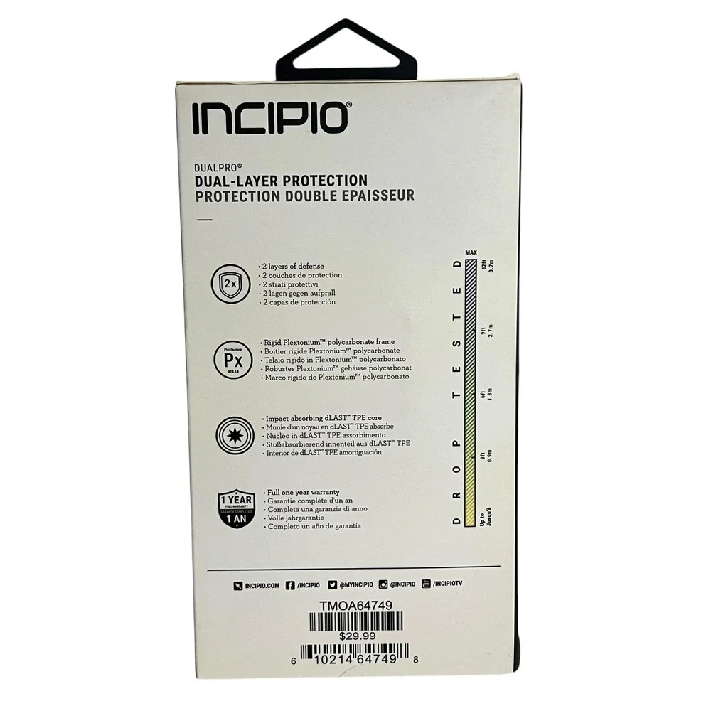Incipio DualPro‎ Samsung Galaxy On5 Case - Dual-Layer Protection - Black